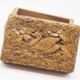 Carved wooden swan jewelry box