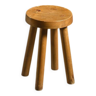 Stool by Charlotte Perriand for Les Arcs 1600, circa 1965