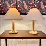Pair of Scandinavian design lamps from the 1960s.