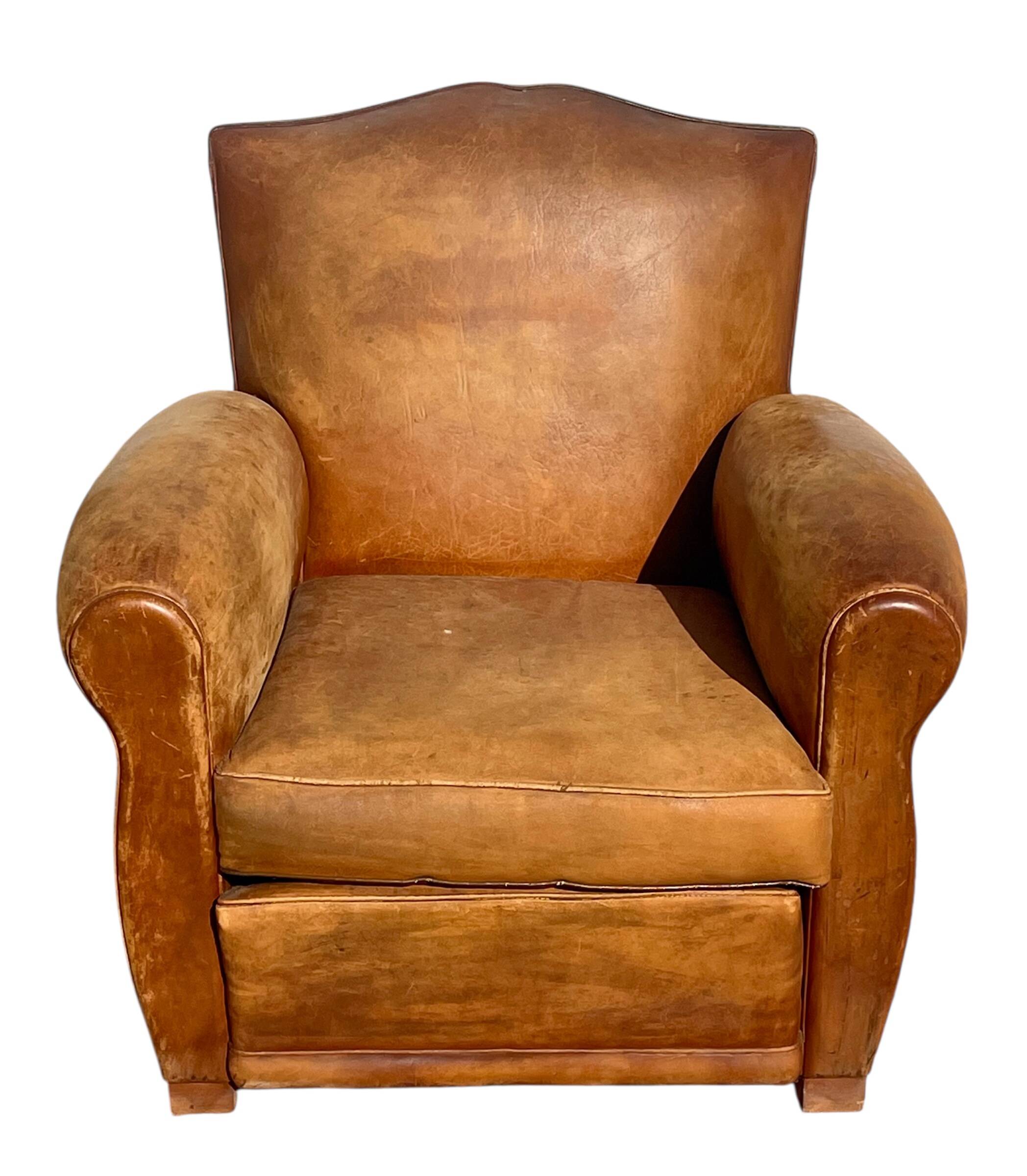Pair of Club Armchairs
