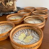 Butterfly coasters, 1970s