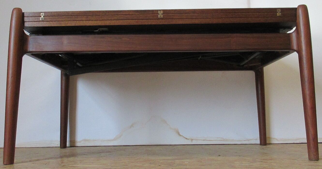 Table transformable system  rosewood