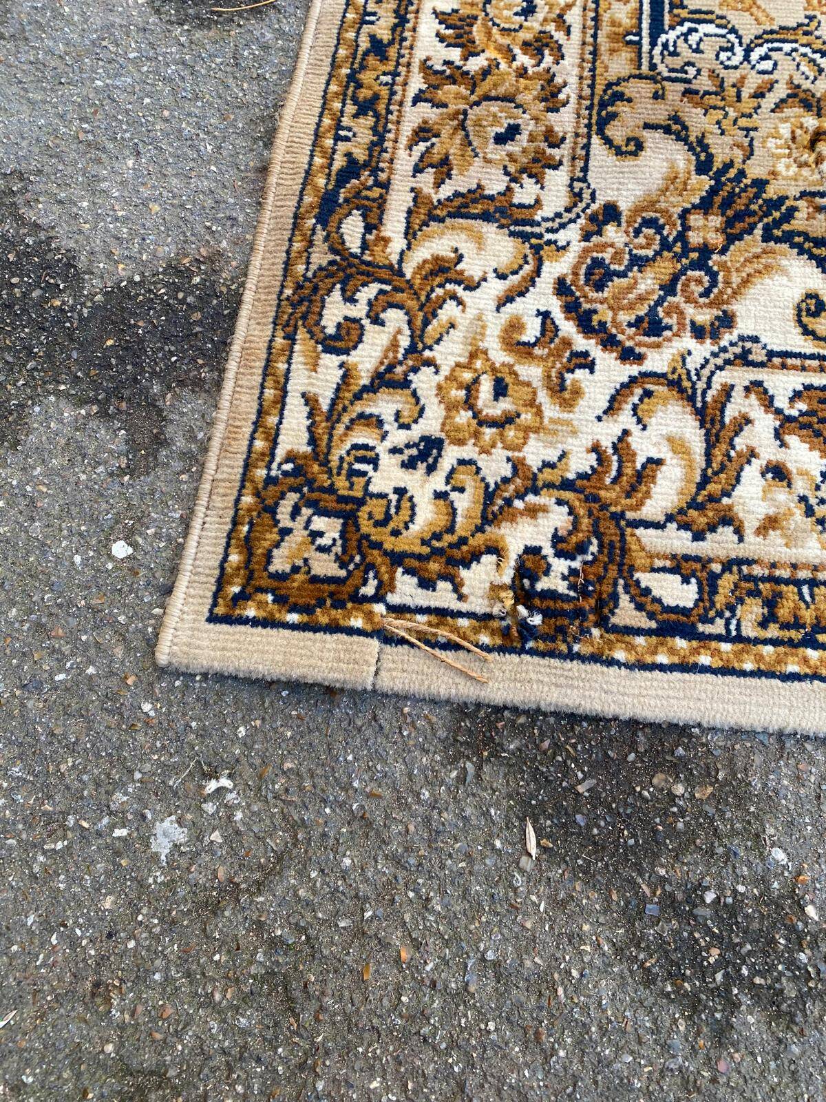Persian wool rug, brown, 170x230cm