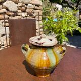 Terracotta pot jar
