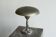 Patinated brass and chrome table lamp from the 1950s.