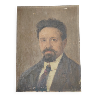 C. Tremerie, Portrait d'homme, 1915