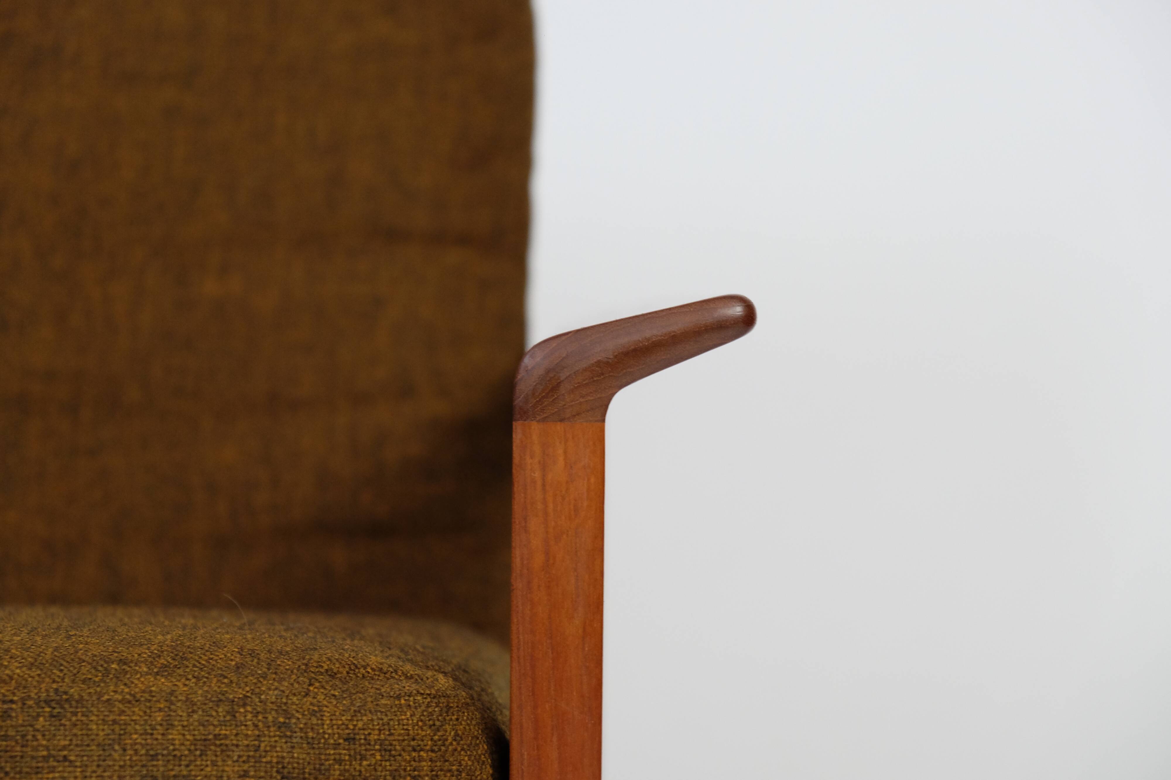 Danish Teak Sessel Easy Chair Armlehnen Vintage 60er Mid-Century