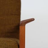 Danish Teak Sessel Easy Chair Armlehnen Vintage 60er Mid-Century