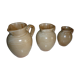 Suite of 3 CNP Village cream or milk jars