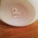 Vintage white opaline glass lamp