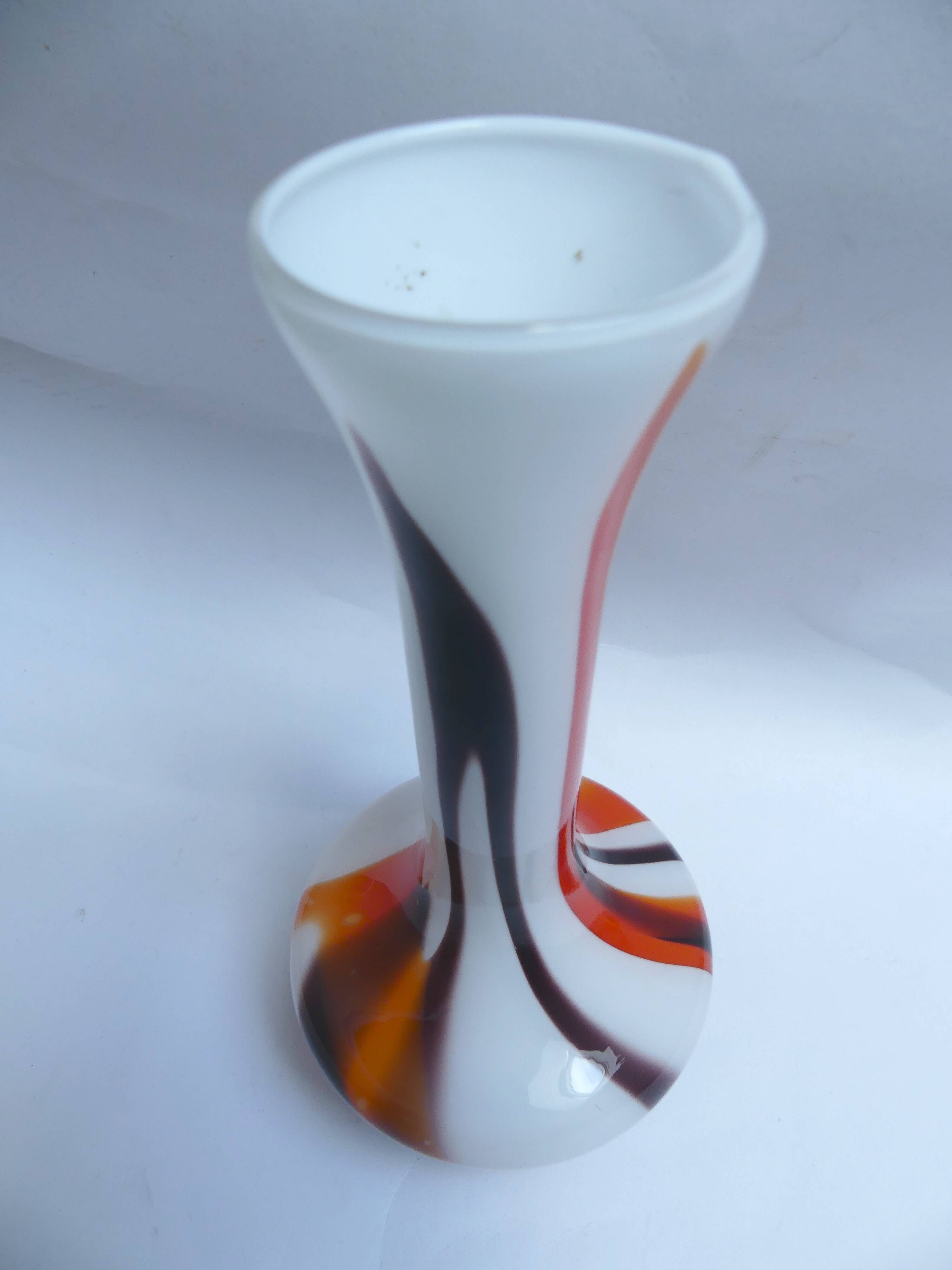 Opaline vase from the 70s