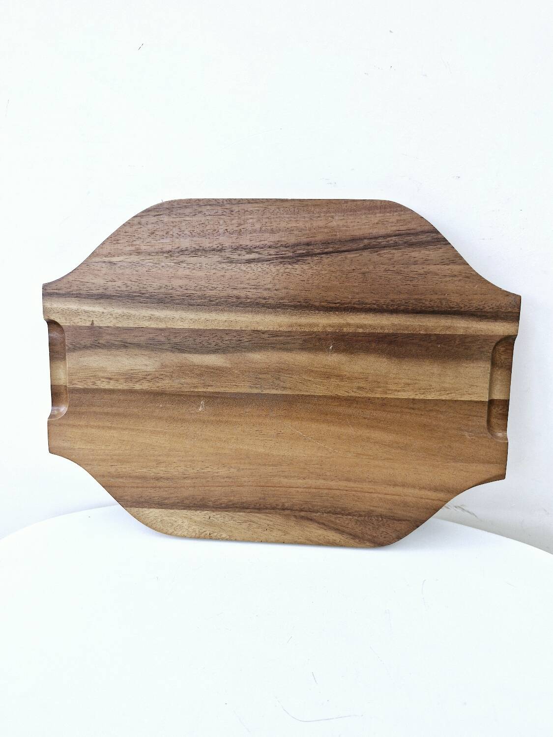 Plateau Compartimenté Vintage Bois Céramique