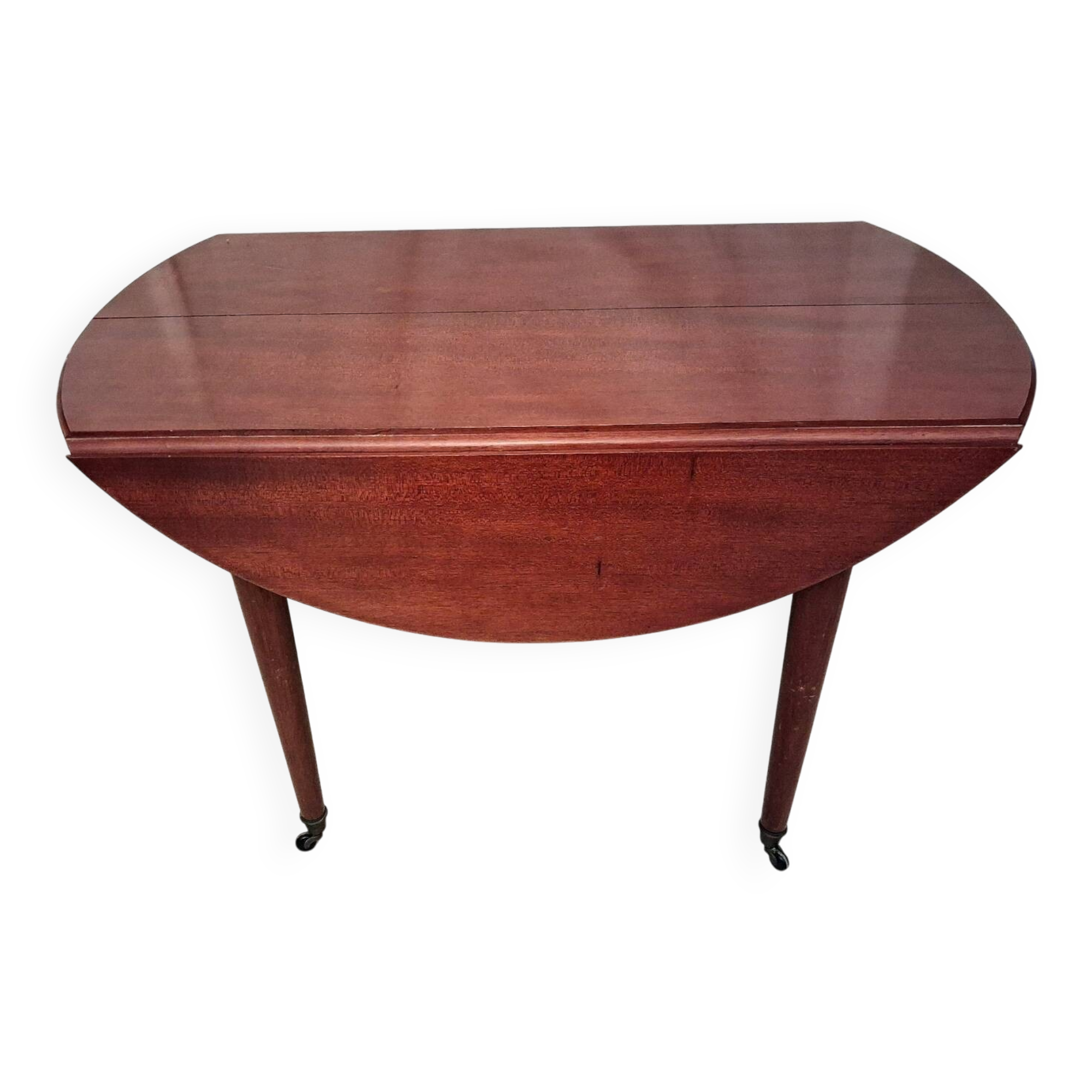 Solid mahogany dining table