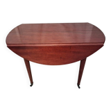 Solid mahogany dining table