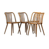 Set of 4 chairs by A. Suman from TON, 1960s