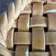 FPP Vallauris barbotine trivets, bottle coasters and knife holders