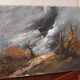 Landscape canvas painting
