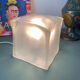 Iviken bedside table lamp "Glaçon" — IKEA vintage 90s/2000s