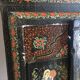 Wooden painted mirror