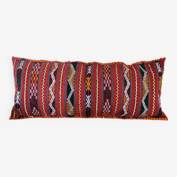 Long coussin marocain Kilim ethnique