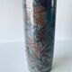 Signed ceramic tubular vase