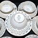 CNP set of 11 porcelain coffee cups from the National Porcelain Company Berry.