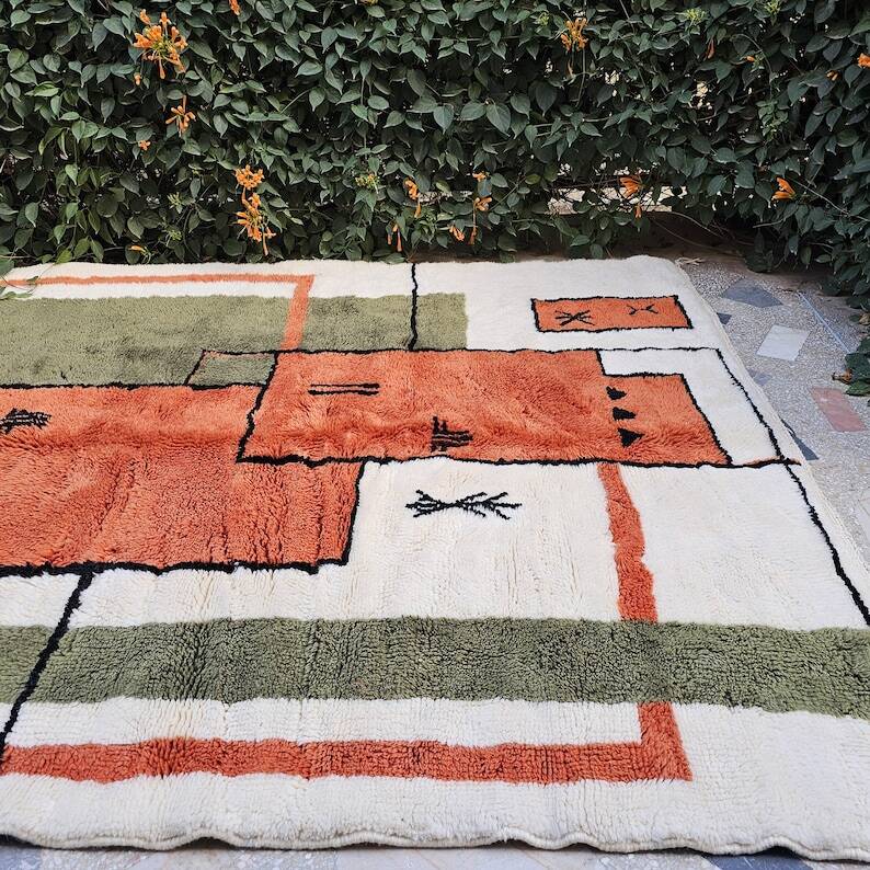 Handmade Moroccan rug 200cm x 300cm