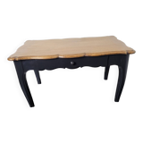 Oak coffee table with 1 drawer