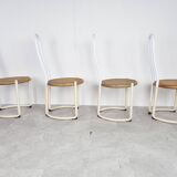 Vintage postmodern dining chairs, 1960s