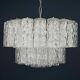 Mid-Century Murano glass chandelier Tronchi by Toni Zuccheri for Venini, Italy, 1960s