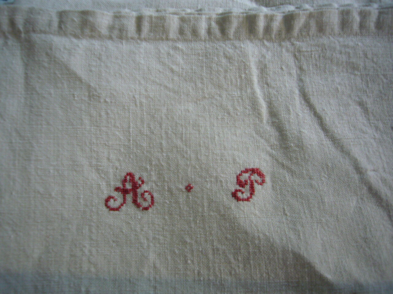 Ancient linen sheet