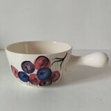 Vintage earthenware fondue pot – Zell am Harmersbach (Germany)