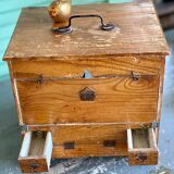 Wooden and steel bird cage