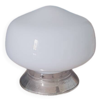 50s opaline table lamp