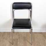 Pair of chrome chairs