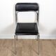 Pair of chrome chairs