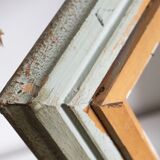 Old patinated frame