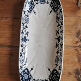 Serving dish in iron earth