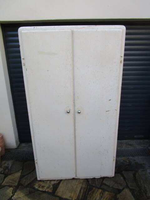 Mado antique kitchen cabinet, all metal