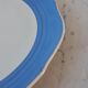 Cake dish Saint-Amand Céranord blue 50s-60s