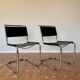 Chaises S33 par Mart Stam pour Thonet, années 1980, ensemble de 2