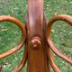Antique Kohn wooden rocking cradle, cot or bassinet, 1900