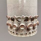 Beautiful, cylinder-shaped hanging lamp in ceramic.
