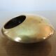 Series of 4 Scandinavian "pebble" ashtrays in bronze 70s