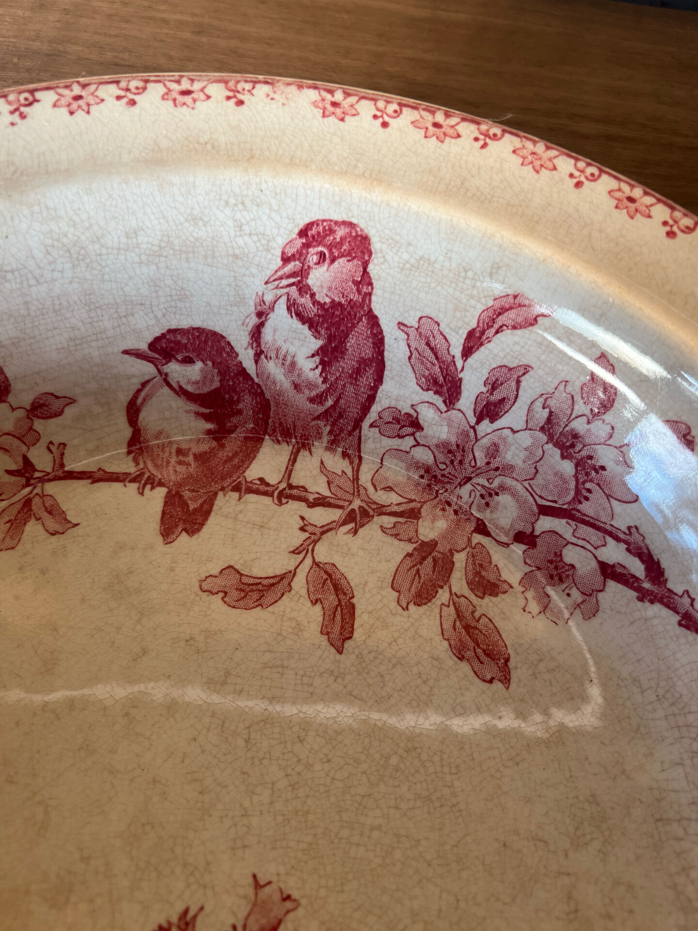 Sarraguemines & Digoin plate - Favourite model