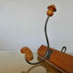 Coat rack bistro 3 hooks metal and wood 30s 40