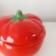 Moutardier tomate, style barbotine
