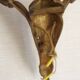 Large Bronze French Double Light Empire Wall Sconce with Urn Detail