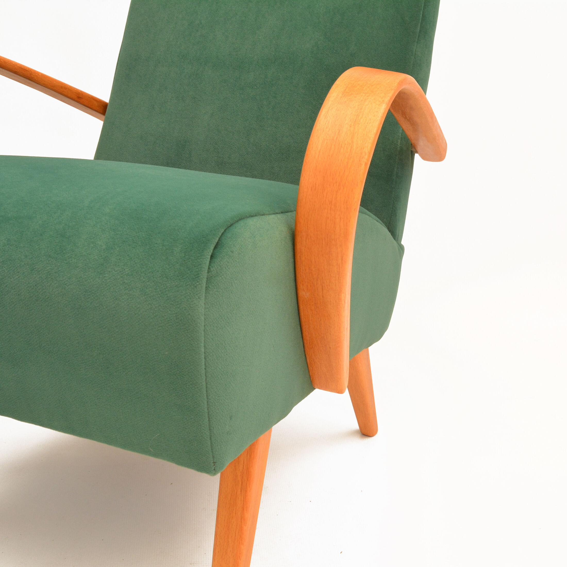 Pair of armchairs, designed by J. Smídek TON, Czechoslovakia, 1960s