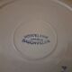4 flat plates Badonviller Art Deco
